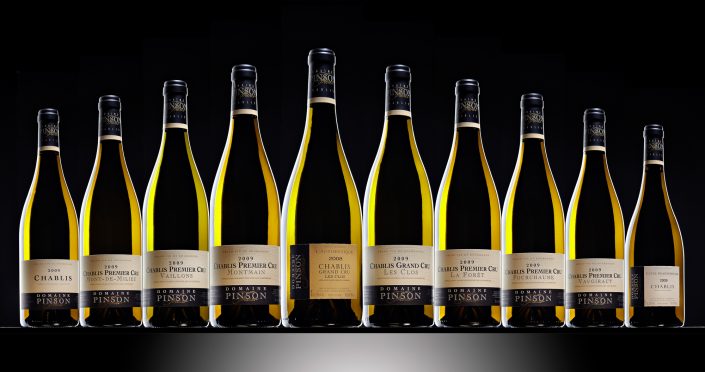 Photo de bouteilles Chablis